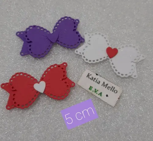 Lacinhos em eva 5 cm