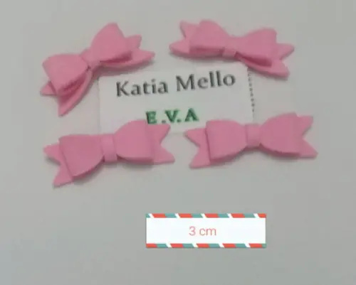 Lacinhos em eva 3 cm