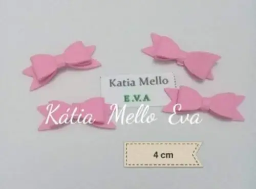 Lacinhos em eva 3 cm