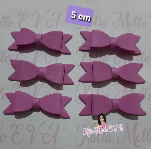 Lacinhos em eva 5 cm