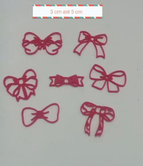 Lacinhos em eva 5 cm