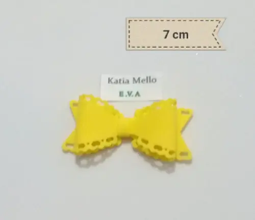 Lacinhos em eva 7 cm