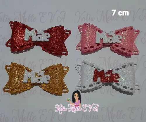 Lacinhos em Eva 7 cm