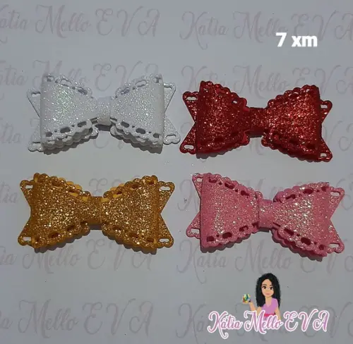 Lacinhos em Eva 7 cm