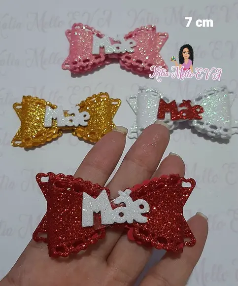 Lacinhos em Eva 7 cm