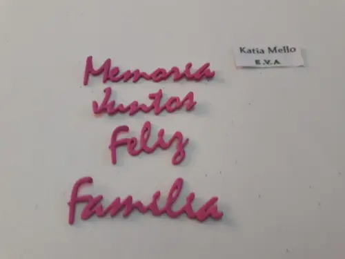 letras em eva