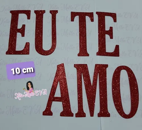 Letras 10 cm