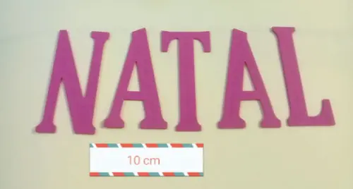 letras em eva 10 cm