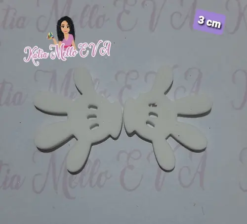 Luvinha Eva 3 Cm Do Mickey