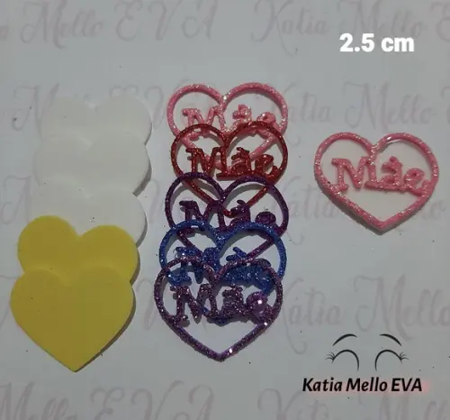 Mãe 2.5 cm em Eva Pegue e Monte