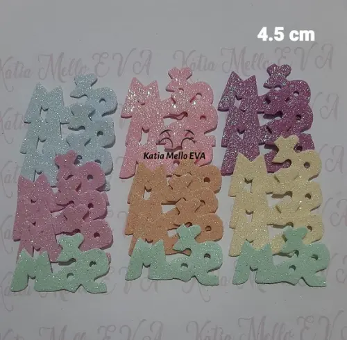 Mãe em Eva 4,5 cm Cores Candy Color