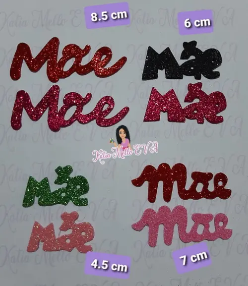 Mãe em eva 7 CM kit