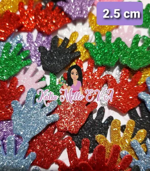 Mãozinha em Eva 2.5 cm