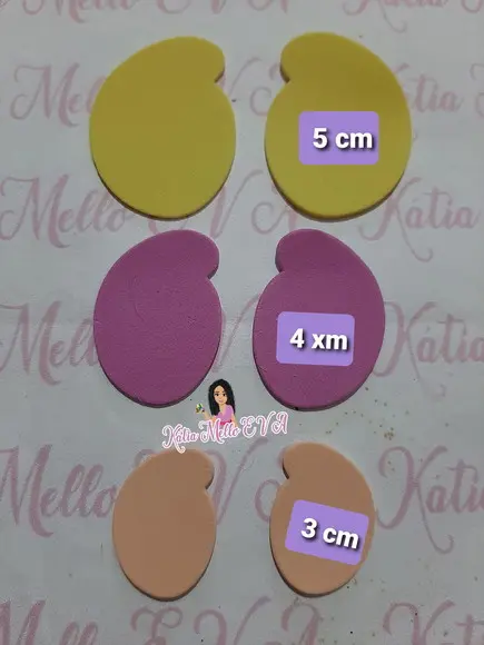 mãozinha em eva kit