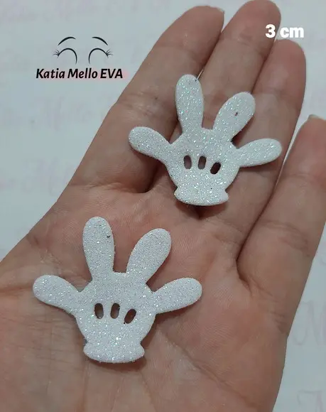 Mãozinha em Eva 3 cm