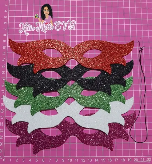 Mascara de Carnaval 20 cm