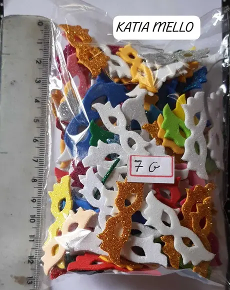 Máscara de Carnaval em Eva