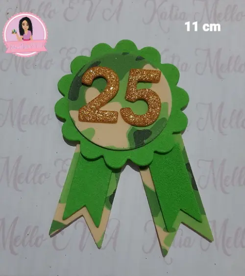 Medalha Dia do Soldado 11 cm