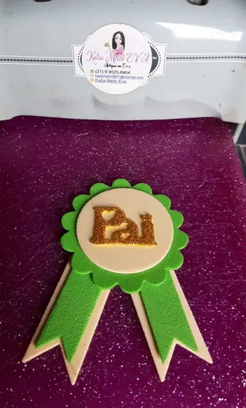 Medalha Dia dos Pais 11 cm