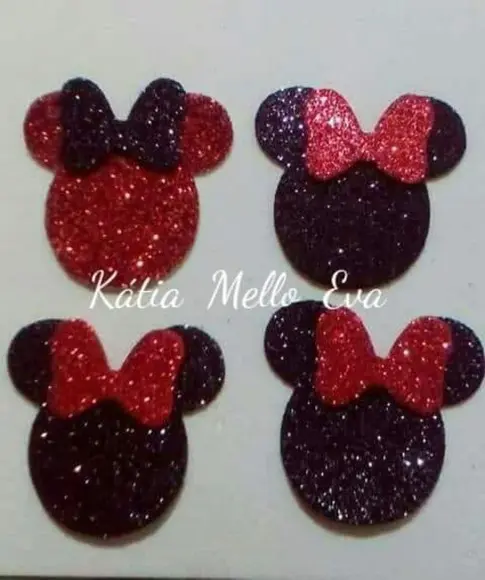 Minnie em Eva Gliter