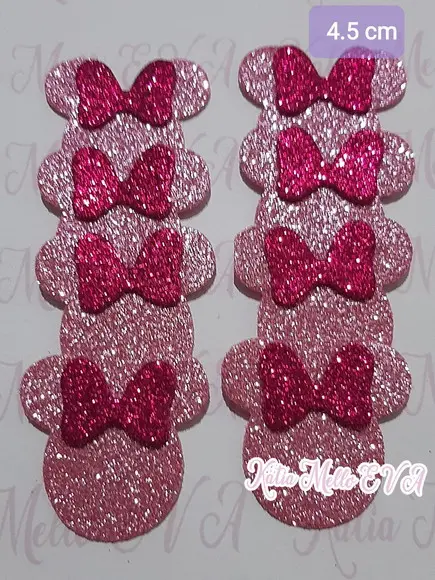 Minnie Rosa em Eva 4,5 cm