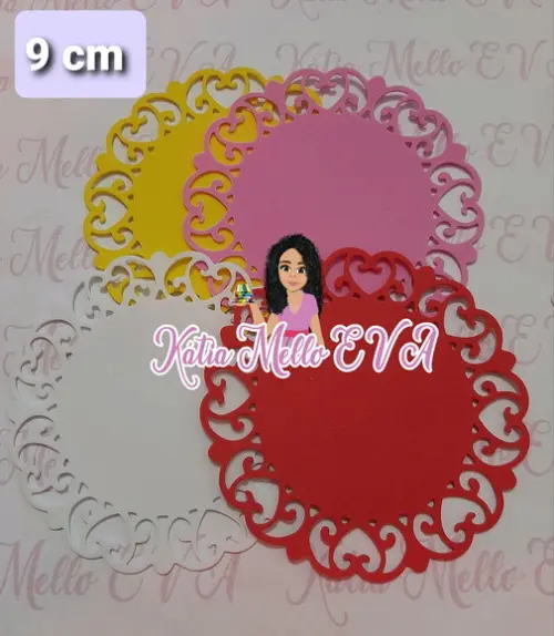 moldura em eva 10 cm
