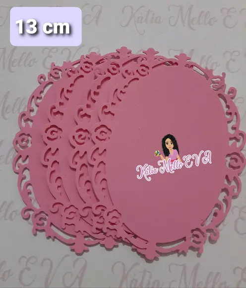 molduras oval em eva 13 cm