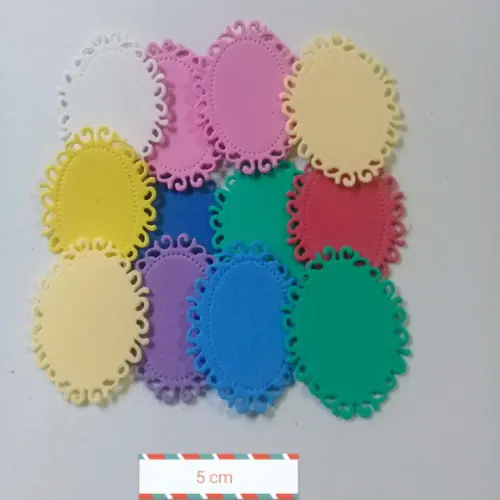 molduras oval em eva 3 cm