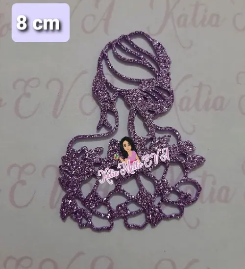 Mulher em eva 8 cm