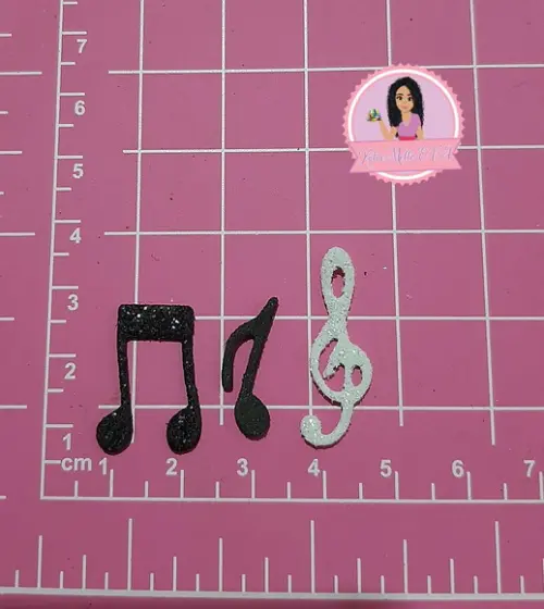 Notas Musicais 2 cm