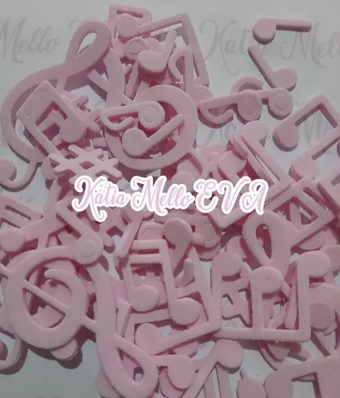 Notas Musicais em Eva Kit