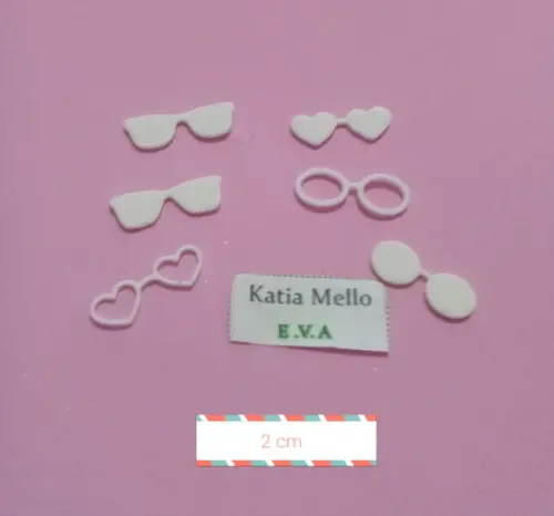 Óculos em eva kit