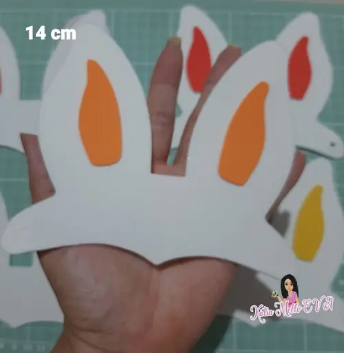 orelha de Coelho (infantil) /cores Sortidas