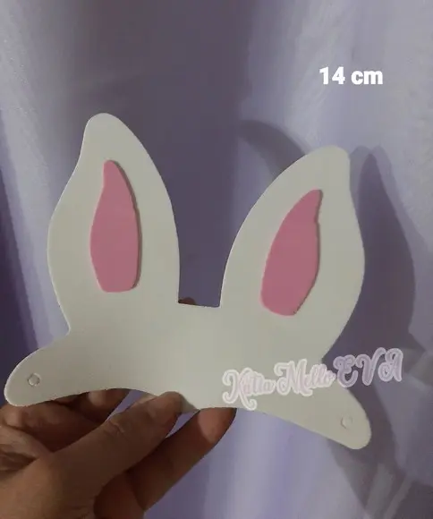 Orelha de Coelho (infantil) Cores Sortidas 14 cm
