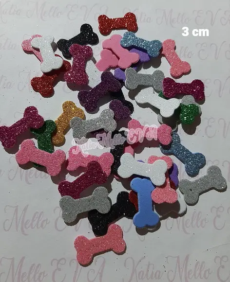 Ossinhos Pet 3 cm em Eva