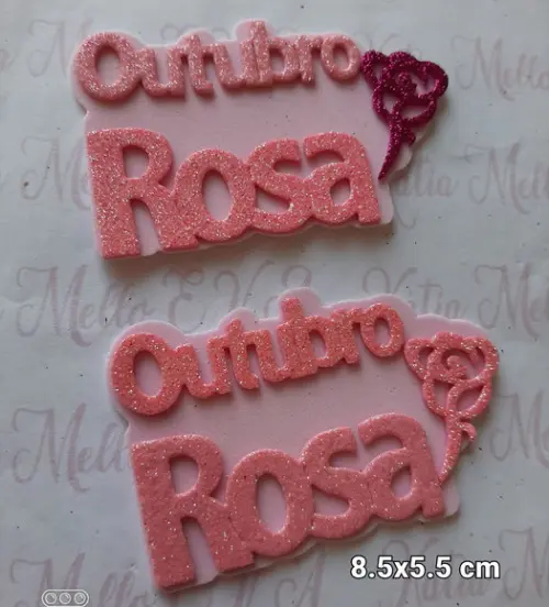 Outubro Rosa Eva 8.5 cm