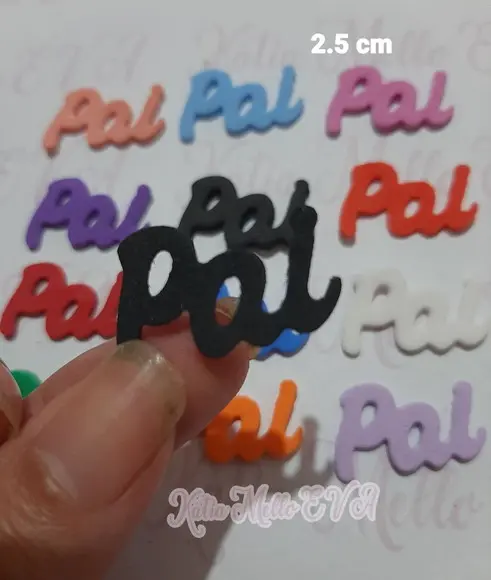 Pai 2.5 cm em Eva