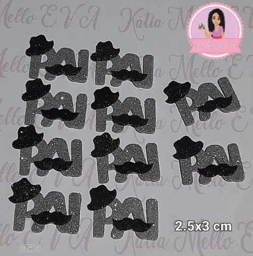 Pai 2.5 cm em Eva