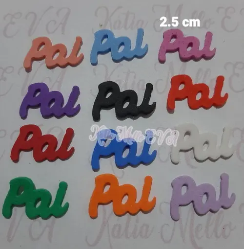 Pai 2.5 cm em Eva
