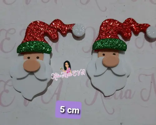 Papai Noel em Eva 5 cm