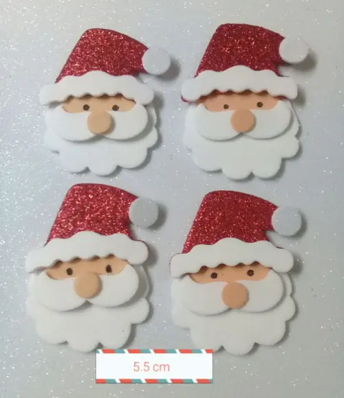 Papai Noel em Eva 5.5 cm