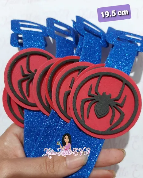 Pulseira 19.5 cm em Eva Homem Aranha