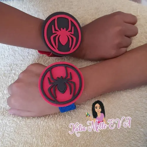 Pulseira 19.5 cm em Eva Homem Aranha