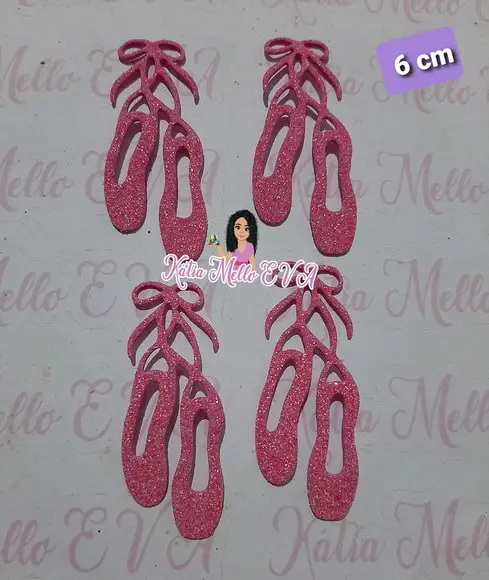 Sapatilha em 6 cm eva