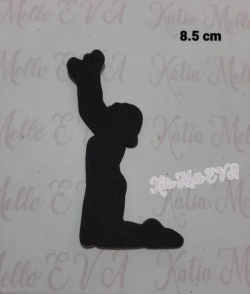 Silhueta em Eva 8.5 cm Oração