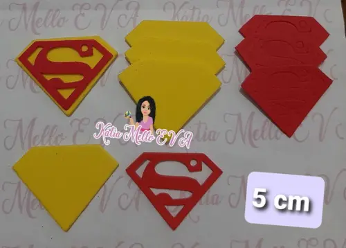 Super homem 5 cm pegue e monte