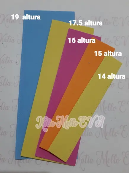 Tag 19.5 cm em Eva