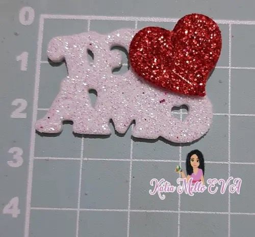 Te Amo em Eva 3 cm