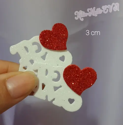 Te Amo em Eva 3 cm