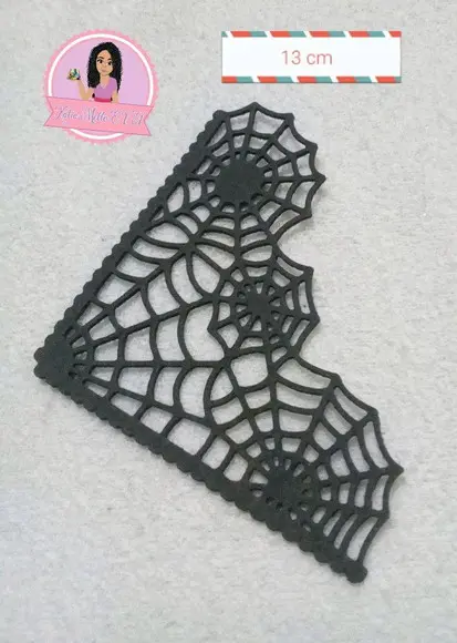 Teia de Aranha em eva 13 cm